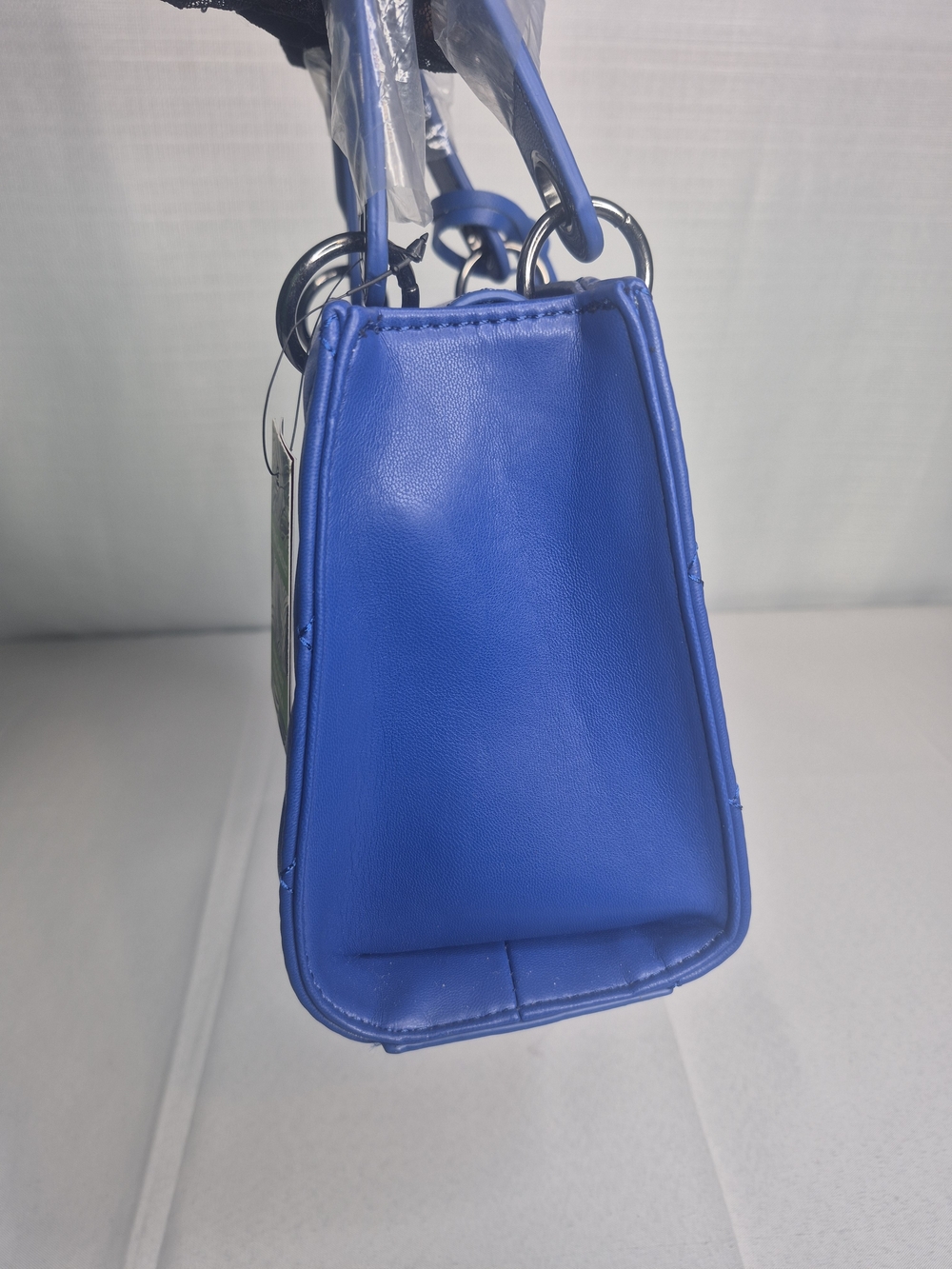 Badgley Mischka Royale Blue Handbag NWT - Picture 12 of 13